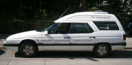 Computer PC Service Christian J.th. Koch PC-Ambulance, Citro&euml;n XM Ambulance